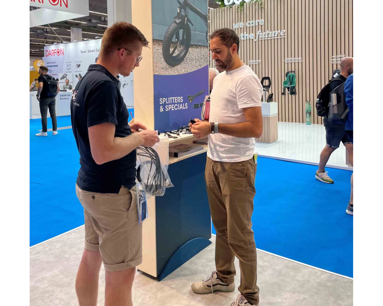 Individuelle Anpassung von E-Bike-Steckverbindern