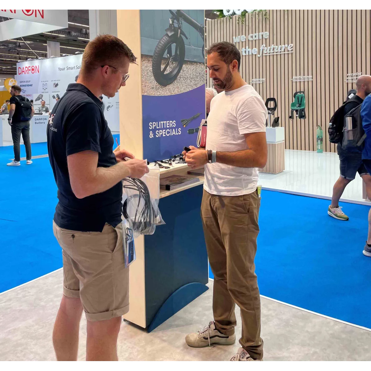 Customisation in e-bike connectors