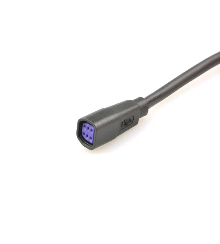 Mini F female cable connector