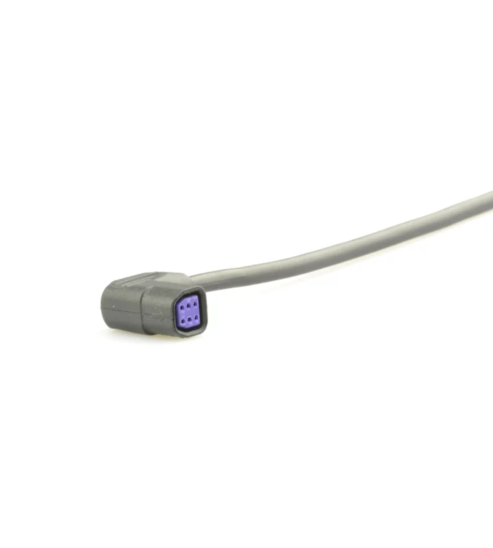 Mini F Female angled plug connector