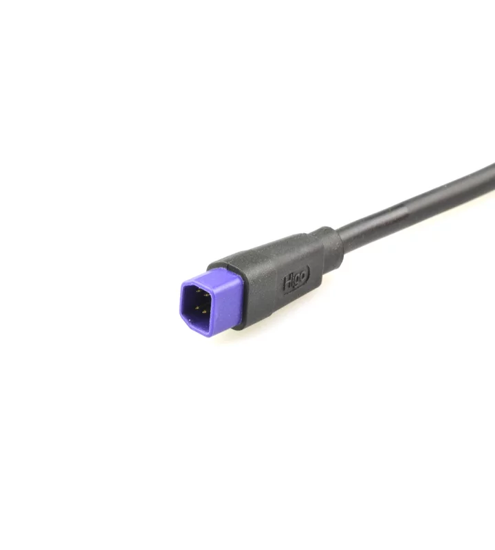 Mini F male cable connector