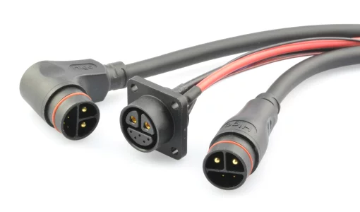 Connecteur de batterie Higo le plus compact avec étanchéité intégrée
