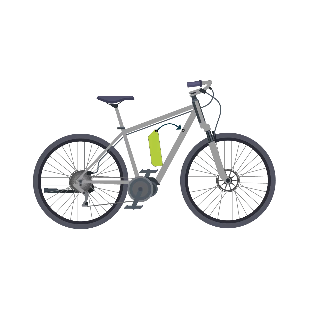 Repositionnement des connecteurs de batterie pour vélos électriques