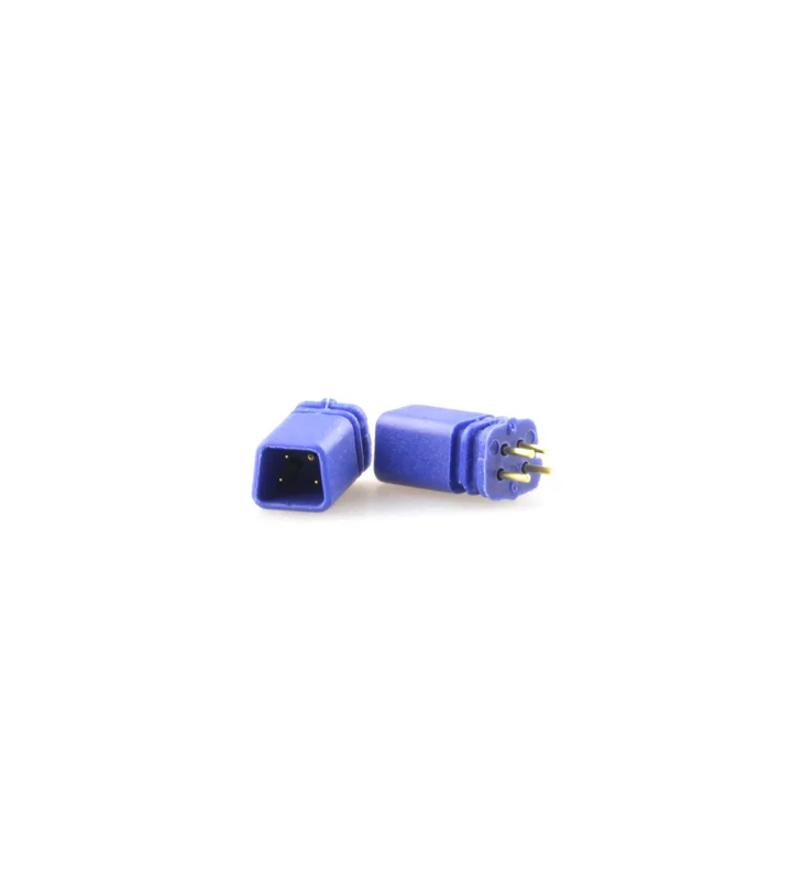 Mini F male panel mount connector