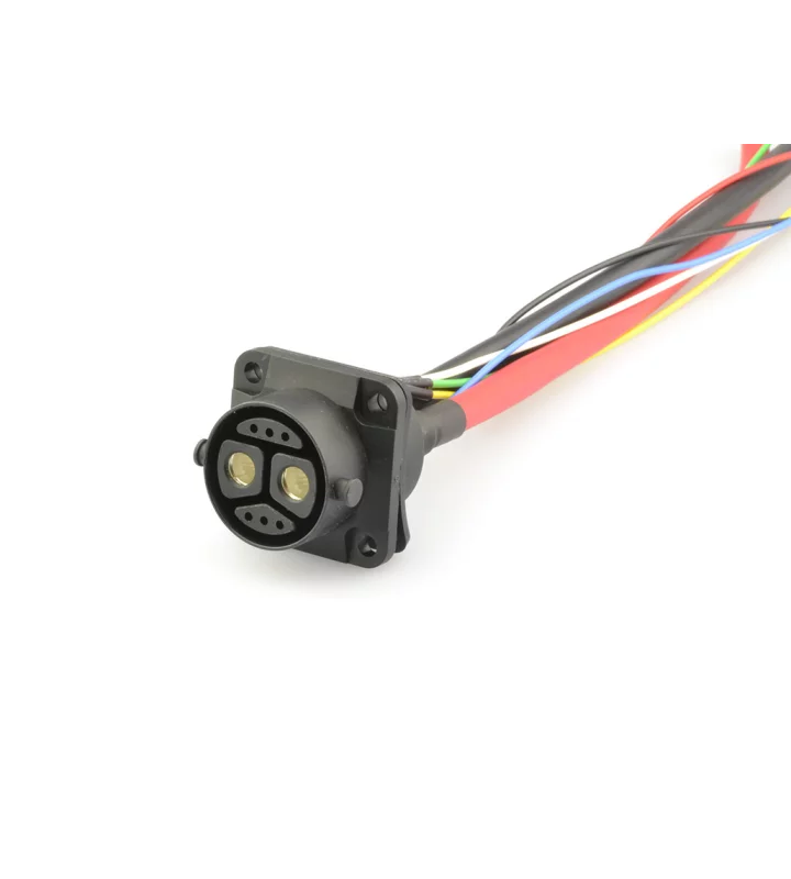 Female panel mount connector